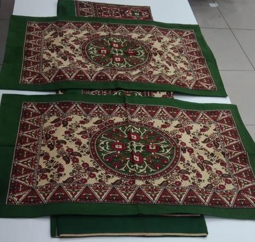 BEDSHEET JAIPUR PRINTED 90X108 2 PILLOW COVER
